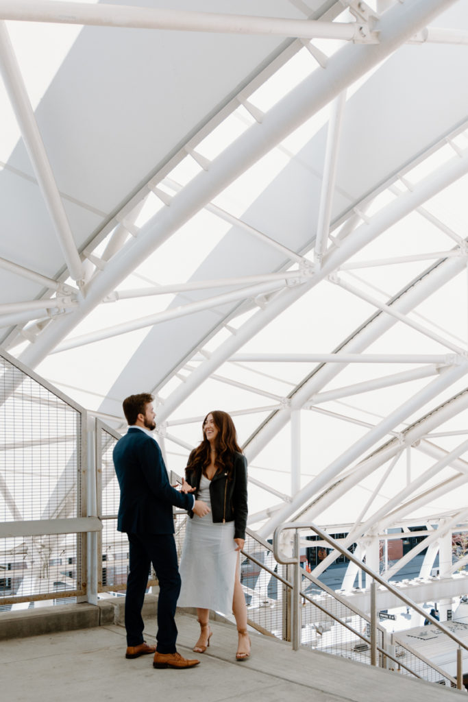 Downtown Denver Engagement Photos